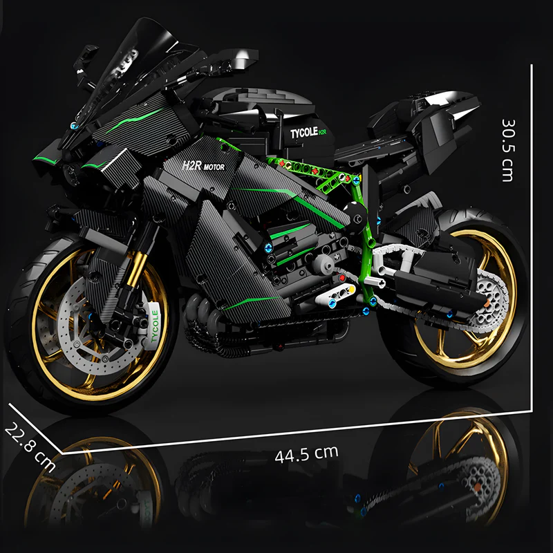 "Hurricane" H2-R Motorbike | 1808pcs - Image 4