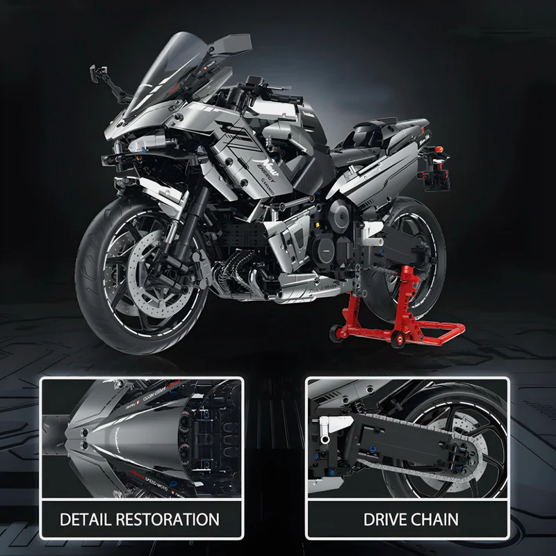 The Ultimate Japanese Motorbike | 2156pcs - Image 4
