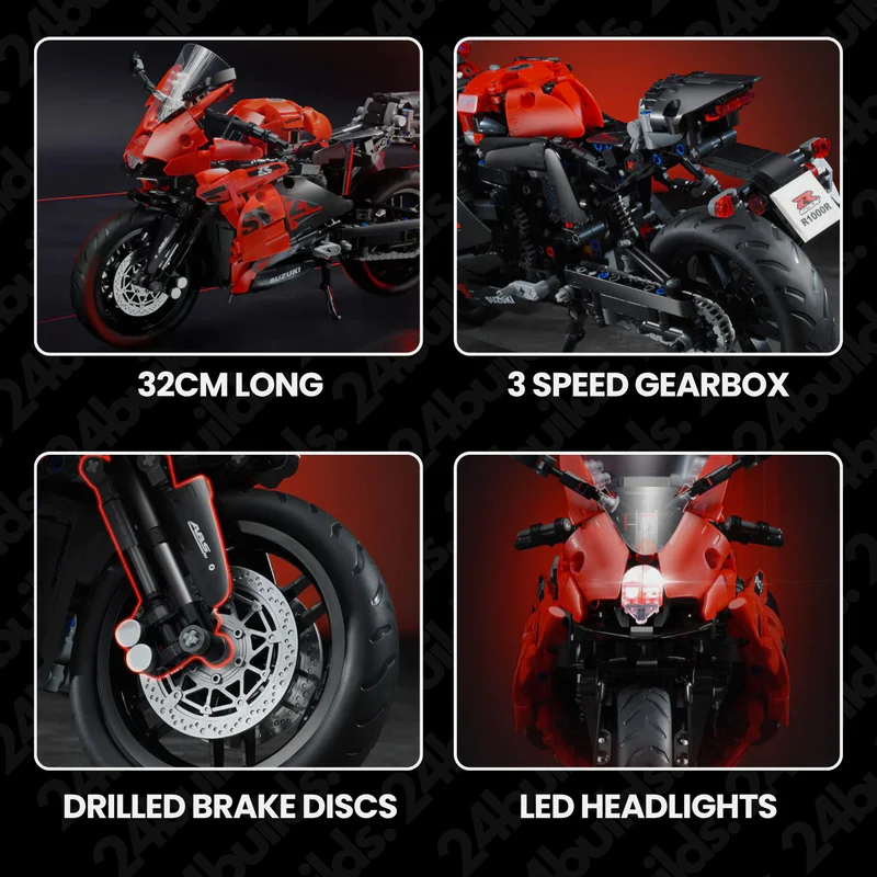 Suzuki GSX-R1000R | 1246pcs - Image 4